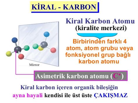 kiral karbon atomu örnekleri